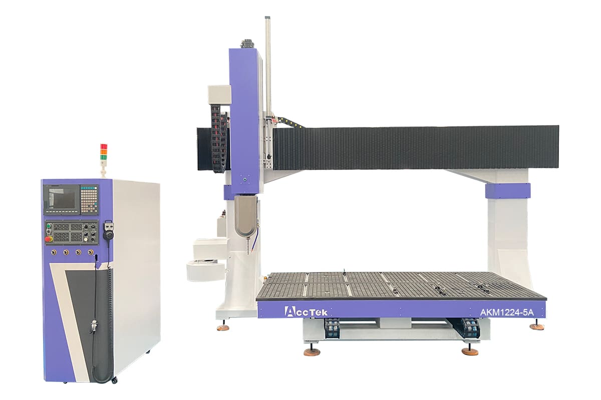 High-End 1224 5-Axis ATC CNC Router For Sale