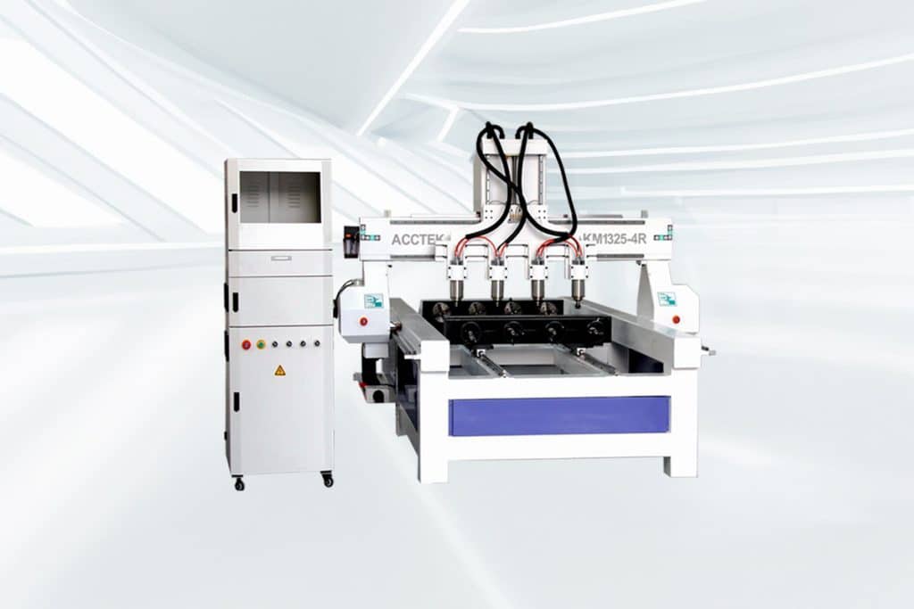 Fresadoras CNC de eje rotatorio para tallado cilíndrico y mecanizado 3D