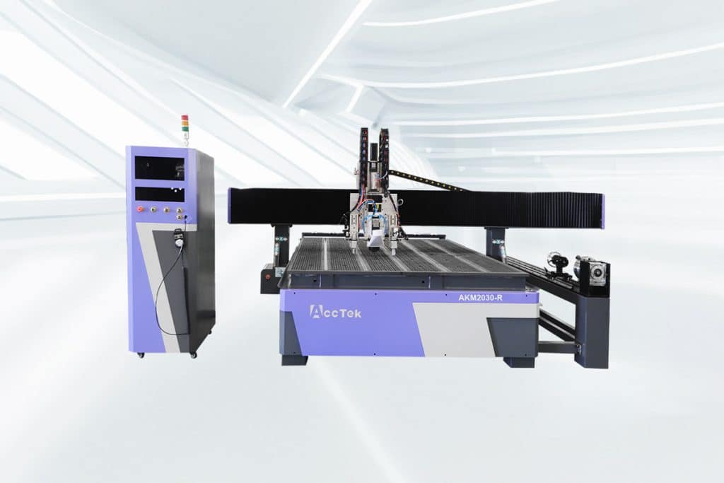 Fresadoras CNC de eje rotatorio para tallado cilíndrico y mecanizado 3D