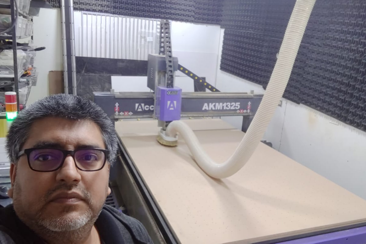AKM1325 CNC Router in Chile