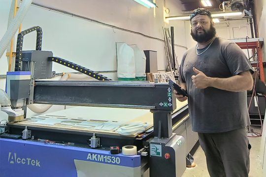 AKM1530 CNC Router in Canada