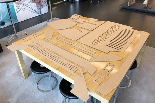 Application of CNC Router on Cardboard