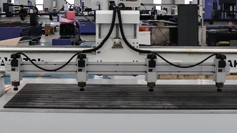 Four Air Cooled Spindle
